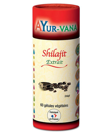 AYUR-VANA - SHILAJIT BIO - Détox et vitalité 60 gélules