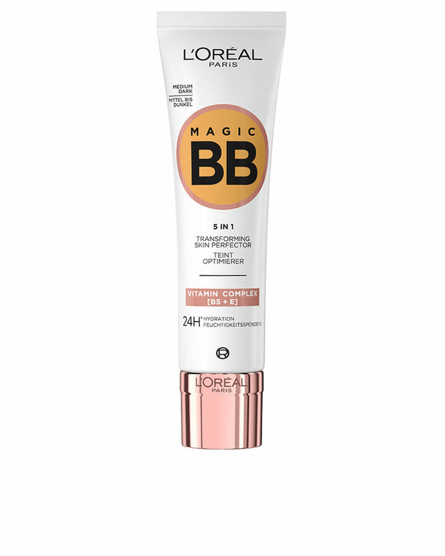 Base de Maquillage Crémeuse L'Oreal Make Up Magic Bb Medium Dark Spf 10 30 ml