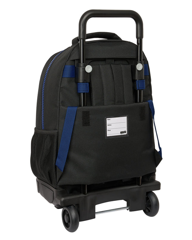 Cartable à roulettes Naruto Ninja Bleu Noir 33 x 45 x 22 cm