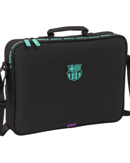 Cartable d'école F.C. Barcelona Noir 38 x 28 x 6 cm