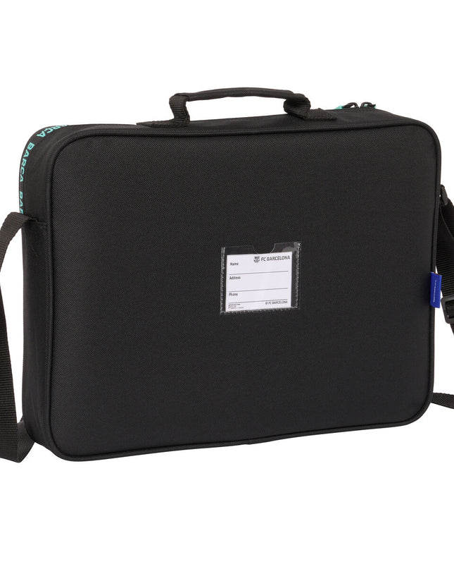 Cartable d'école F.C. Barcelona Noir 38 x 28 x 6 cm