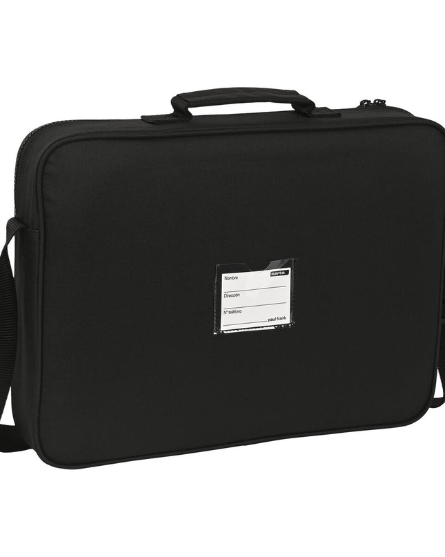 Cartable d'école Paul Frank Campers Noir (38 x 28 x 6 cm)