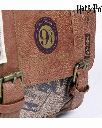 Cartable Harry Potter Marron