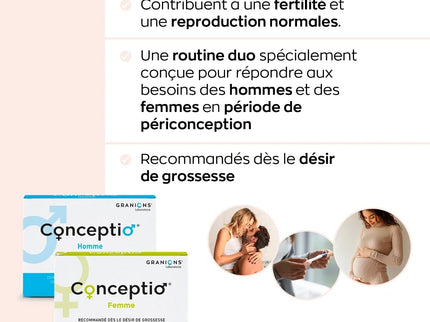 GRANIONS CONCEPTIO DUO HOMME + FEMME