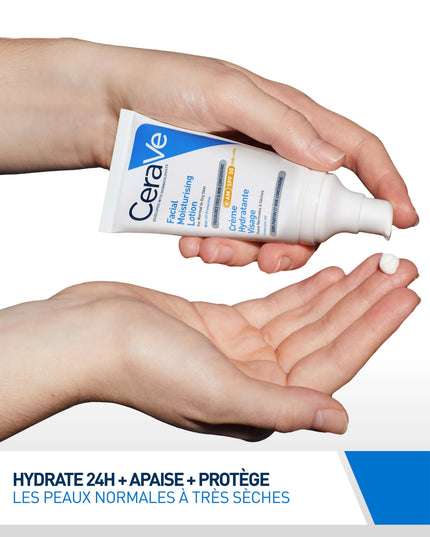 CERAVE Crème Hydratante Visage SPF50 - 52ml