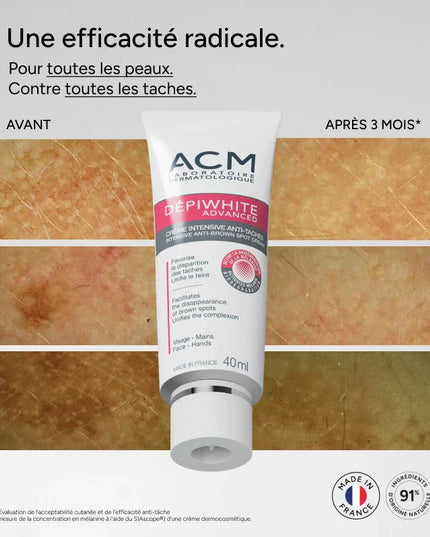 ACM DEPIWHITE ADVANCED Crème Intensive Anti Tâches - 40ml