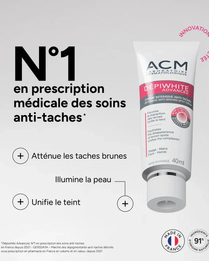 ACM DEPIWHITE ADVANCED Crème Intensive Anti Tâches - 40ml