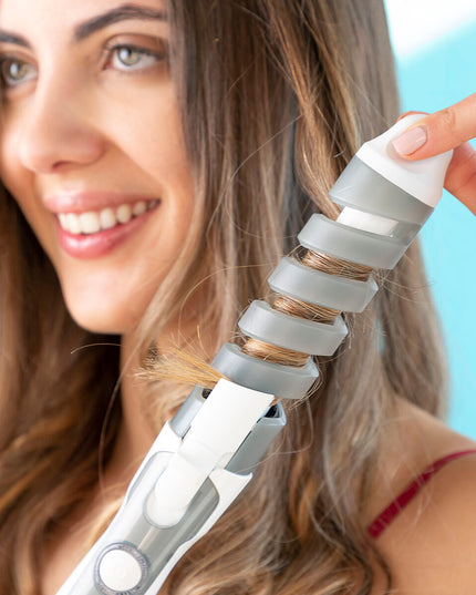 Fer à Friser en Céramique Spirale Spihair InnovaGoods