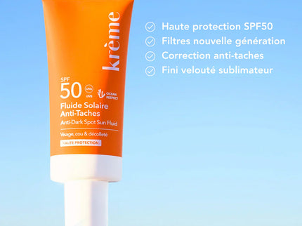 KRÈME FLUIDE SOLAIRE ANTI-TACHE SPF50 - 40ml