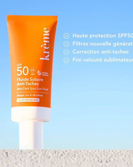 KRÈME FLUIDE SOLAIRE ANTI-TACHE SPF50 - 40ml