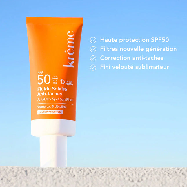 KRÈME FLUIDE SOLAIRE ANTI-TACHE SPF50 - 40ml