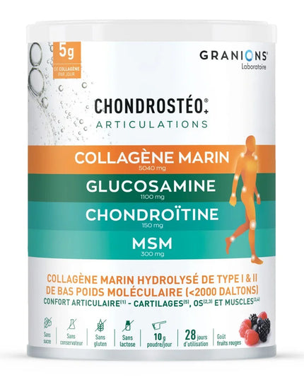 CHONDROSTÉO + Articulations - Collagène Marin - Poudre 280g