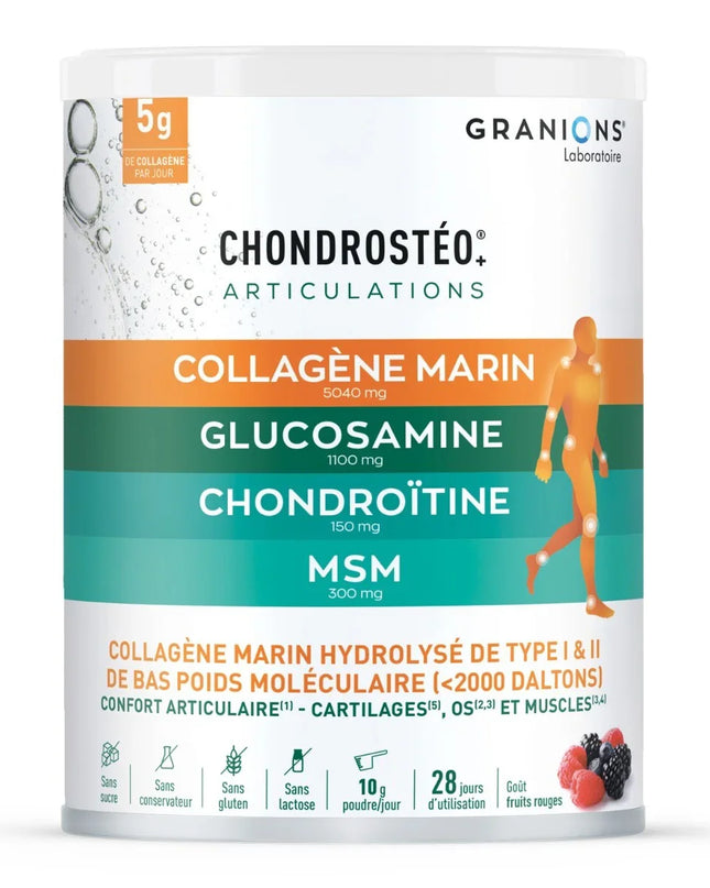 CHONDROSTÉO + Articulations - Collagène Marin - Poudre 280g