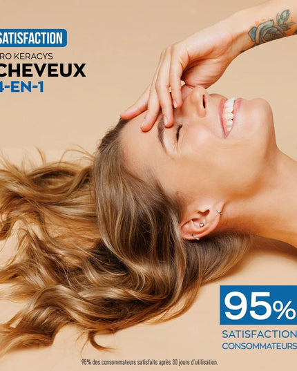 GRANIONS PRO KERACYS Collagène Cheveux 4 en 1 Poudre - 300g