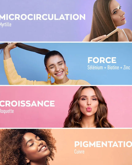 GRANIONS PRO KERACYS Collagène Cheveux 4 en 1 Poudre - 300g