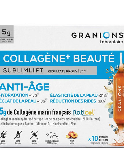 GRANIONS COLLAGENE + BEAUTÉ Sublimlift - 10 Ampoules