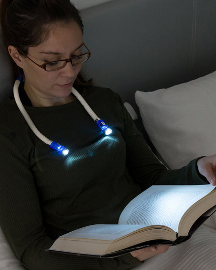 Lampe de Lecture LED pour Tour de Cou Nereled InnovaGoods