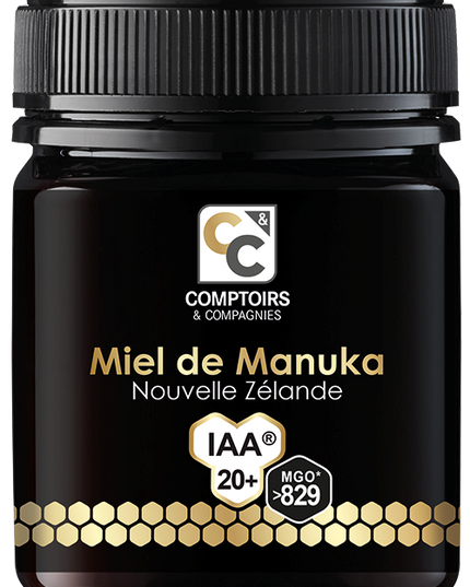 MIEL MANUKA IAA20+ - 250g COMPTOIRS ET COMPAGNIES