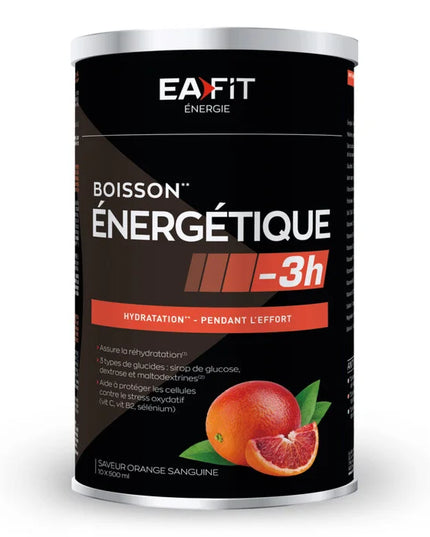 EAFIT BOISSON ENERGETIQUE - 3H Fruits Rouges - 500g