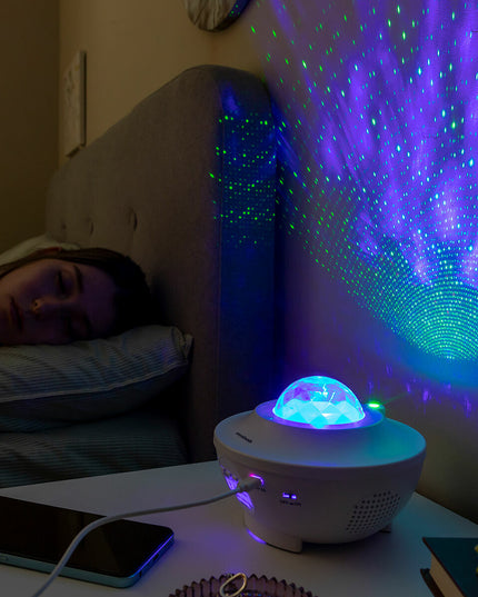 Projecteur d'Étoiles LED avec Haut-parleur Sedlay InnovaGoods