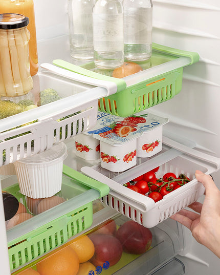 Rangement Réglable pour Réfrigérateur Friwer InnovaGoods 2 Unités