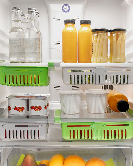 Rangement Réglable pour Réfrigérateur Friwer InnovaGoods 2 Unités