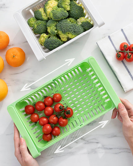 Rangement Réglable pour Réfrigérateur Friwer InnovaGoods 2 Unités