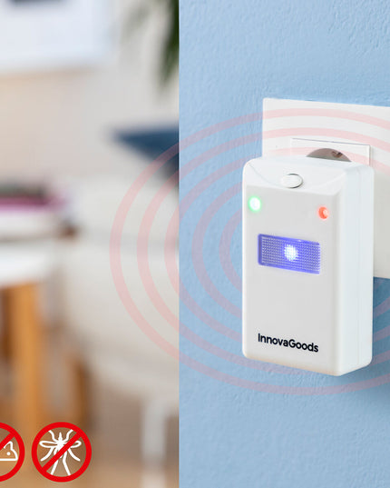 Répulsif contre les Insectes et Rongeurs avec LED Killekt InnovaGoods