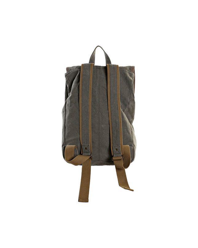 Sac à dos Casual DKD Home Decor Canvas Bicyclette Gris Marron (33 x 12 x 47 cm)