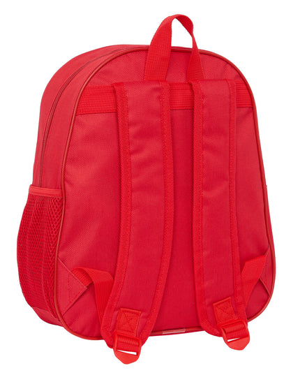 Sac à dos enfant 3D Sevilla Fútbol Club Rouge 27 x 33 x 10 cm