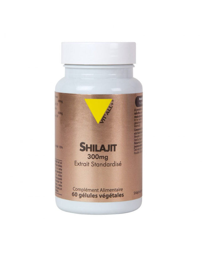 VITALL+ SHILAJIT Extrait Standardisé 300mg - 60 Gélules Végétales