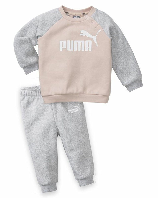 Survêtement pour Bébé Puma Minicat Essentials Gris
