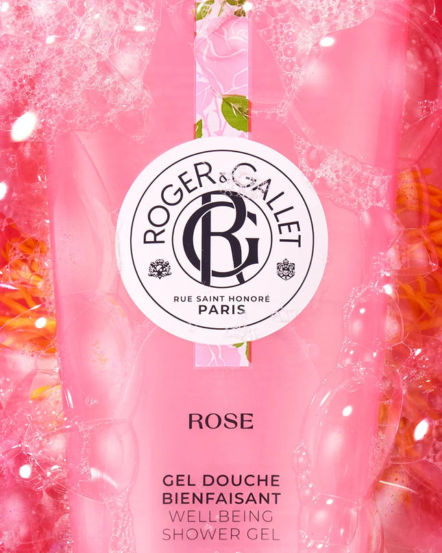 ROSE Gel Douche Parfumé 200ml - ROGER GALLET