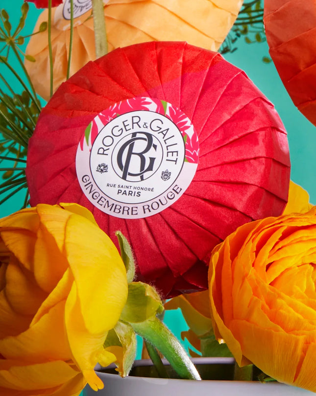 GINGEMBRE ROUGE Savon Parfumé 3x100g - ROGER GALLET