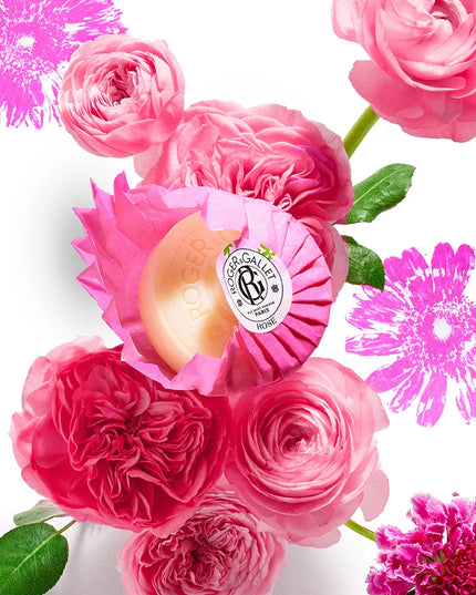 ROSE Savon Parfumé 100g - ROGER GALLET
