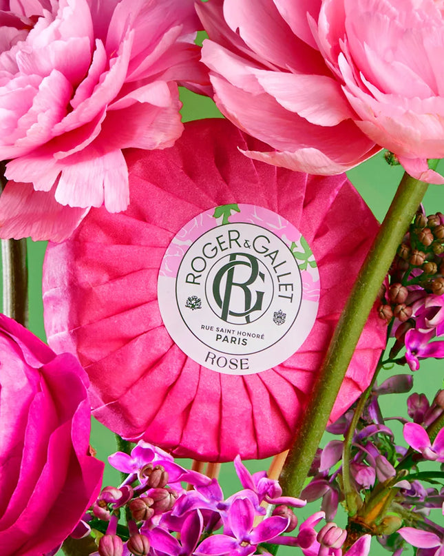 ROSE Savon Parfumé 100g - ROGER GALLET